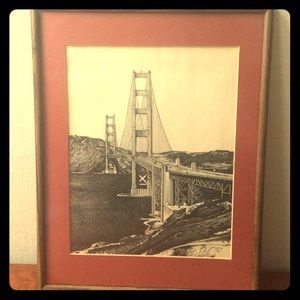VINTAGE San Francisco print by Martin Tang